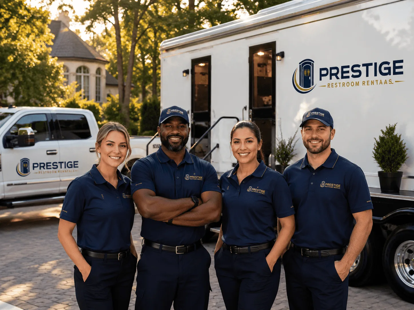 Trusted Luxury Portable Restrooms company in Glen, MS